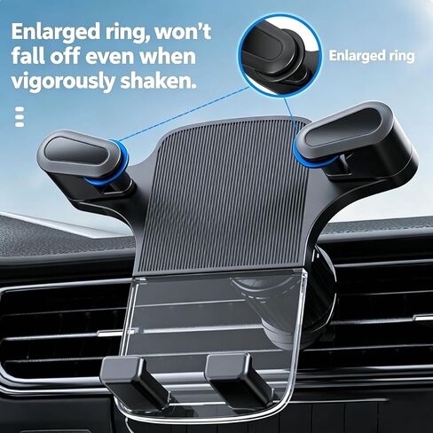 Car Phone Holder for Land Rover Range Rover Evoque, One-Hand Operation Car Phone Mount for Air Vent, Anti-Shake 360° Rotation for Navigation and Daily Driving in Kuwait