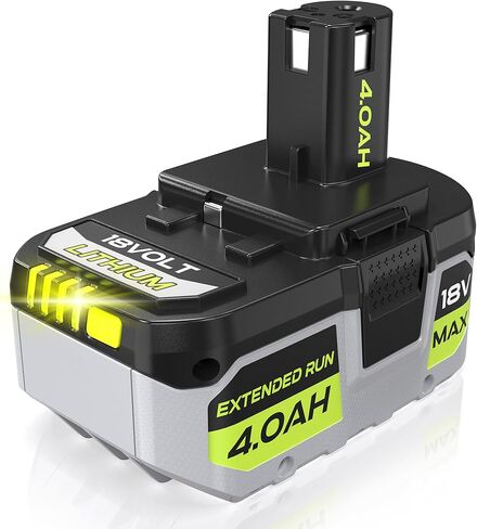 New P108 4AH Replacement for Ryobi 18V ONE + Battery P108 P102 P103 P104 P105 P107 P109 P122 Compatible with All Ryobi 18V ONE + Cordless Power Tools in Saudi Arabia