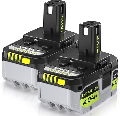 New P108 4AH Replacement for Ryobi 18V ONE + Battery P108 P102 P103 P104 P105 P107 P109 P122 Compatible with All Ryobi 18V ONE + Cordless Power Tools in Saudi Arabia