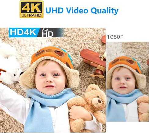 4G LTE Cellular Wireless Camera,No Need Wifi,4KHD with Video Recording Live Feed,3000mAh Larger Battery Capacity,No WiFi Camera with 160° Wide-Angle View,Night Vision,Motion Detection,AOV Low-Power in Kuwait
