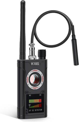 TyBox Hidden Camera Detector 3-in-1 RF Signal & GPS Scanner | Anti Spy Bug Finder for Hotel, Travel, Home & Office, up to 15m Detection Range in Kuwait