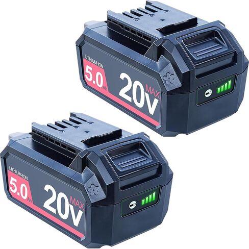DTK 20V 5000mAh Replacement for SKIL PWR CORE 20V Battery BY519601 BY519603 BY519702 Cordless Power Tools Battery 2 Packs in Kuwait