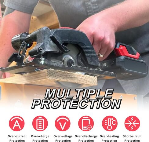 DTK 20V 5000mAh Replacement for SKIL PWR CORE 20V Battery BY519601 BY519603 BY519702 Cordless Power Tools Battery 2 Packs in Kuwait