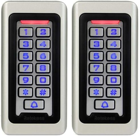 Retekess T-AC03 Security Access Control Keypad, RFID Keypad | for Garage,Shop,Home,Warehouse, Stand-Alone, 2000 Users, Wiegand 26-bit, Support Proximity RFID Card in Kuwait