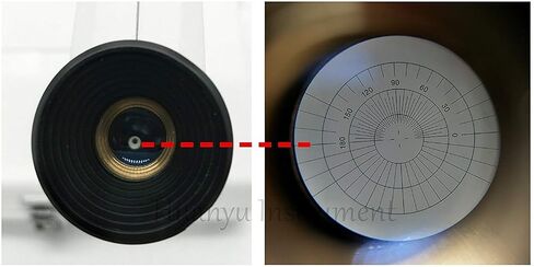 Handheld Portable Manual Lensmeter Lensometer Focimeter Optometry Machine in Kuwait