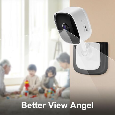 2 Pack Adhesive Wall Mount Bracket Stand Fits for Tapo Indoor Security Camera C100,C110,No Drilling Easy Installation Window Mount Camera Holder fits for TP Link Cam in Kuwait