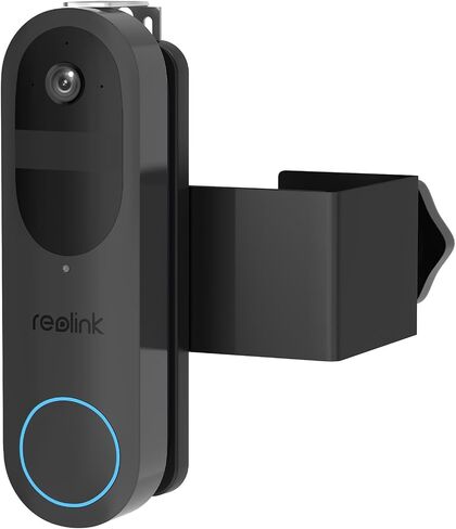 Anti-Theft Doorbell Mount for Reolink Battery Video Doorbell 2K, Adjustable Mounting Bracket Holder Accessories for Reolink Doorbell Camera, No Drill Door Mount for Rentals, Apartment Door Security in Kuwait