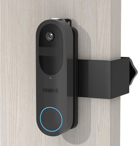 Anti-Theft Doorbell Mount for Reolink Battery Video Doorbell 2K, Adjustable Mounting Bracket Holder Accessories for Reolink Doorbell Camera, No Drill Door Mount for Rentals, Apartment Door Security in Kuwait