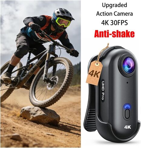 4K EIS Anti-Shake Waterproof Pocket POV Action Camera WiFi Sports Video Recorder for Motorcycle Bike Outdoor Vlog Adventure in Kuwait