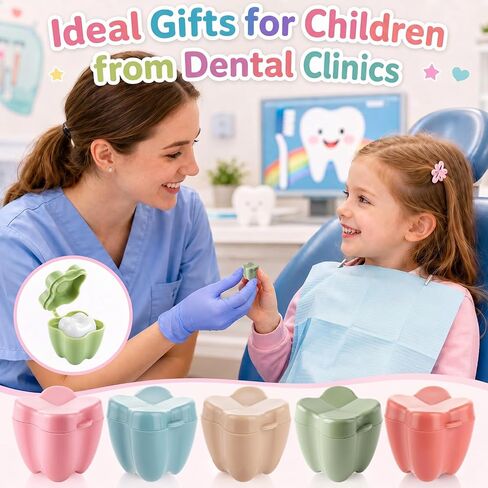 gisgfim 150 Pcs Colorful Tooth Boxes Bulk Lost Teeth Savers Organizer for Kids Keepsake Plastic Baby Milk Teeth Storage Box Tooth Fairy Holder Case for Child Classroom School Dentist Office Party in Saudi Arabia