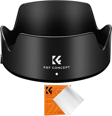 K&F CONCEPT Lens Hood Compatible with Canon RF 24-50mm f/4.5-6.3 is STM | EF-S 18-55mm f/3.5-5.6 is STM,EF-S 18-55mm f/4-5.6 is STM Lens, Reversible Snap on Camera Lens Shade Replacement of, PL06 in Kuwait