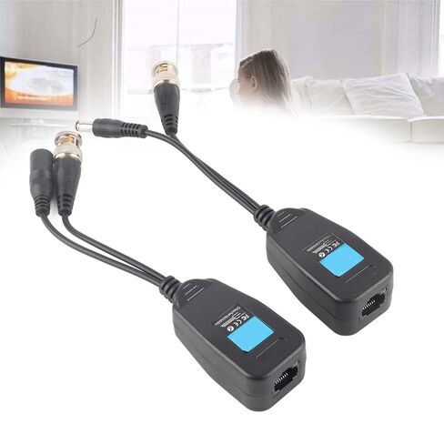 Vikye CCTV Video Balun Transceiver Compatible with Various Signals Compact Size Easy Installation Cable Cost Saving for Security Systems in Kuwait