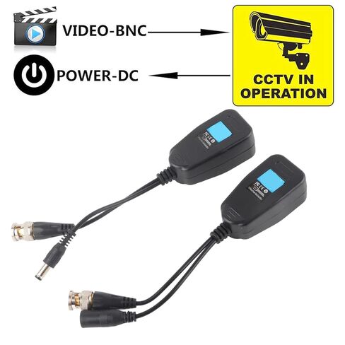 Vikye CCTV Video Balun Transceiver Compatible with Various Signals Compact Size Easy Installation Cable Cost Saving for Security Systems in Kuwait