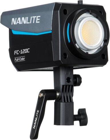Nanlite FC-120C RGB COB LED Video Light + 40cm Octagonal Softbox Bundle, 145W 2700K-7500K CCT Bowens Mount Photography Light with App Control & Quick-Open Softbox for Forza/FC/FS Series, Video Recordi in Kuwait