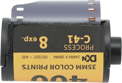 VINGVO 35mm Film, Film Camera 35mm Camera Color Film ISO 320‑400 35mm Fine Grain Wide Exposure Latitude HD Camera Color Negative Film Camera Film Camera Color Print Film for 135 Camera in Kuwait