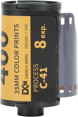 VINGVO 35mm Film, Film Camera 35mm Camera Color Film ISO 320‑400 35mm Fine Grain Wide Exposure Latitude HD Camera Color Negative Film Camera Film Camera Color Print Film for 135 Camera in Kuwait
