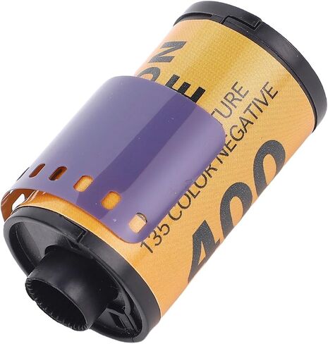 Akozon 35mm Fine Grain Wide Exposure Latitude HD Camera Color Negative Film, 320-400 ISO for 135 Cameras, Suitable for LowLight or Fast Action Subjects (#11) in Kuwait