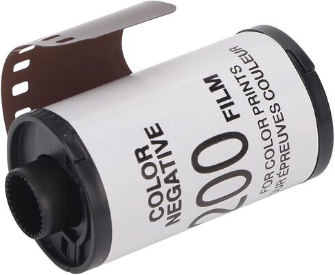 8 Rolls 35mm Color Film ISO200 High Definition Wide Exposure High Contrast 135 Color Negative Film for Portrait and Action Photography with Vintage Look in Kuwait