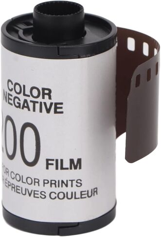 8 Rolls 35mm Color Film ISO200 High Definition Wide Exposure High Contrast 135 Color Negative Film for Portrait and Action Photography with Vintage Look in Kuwait