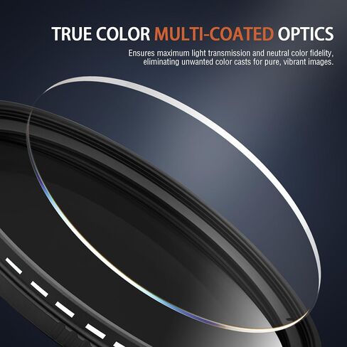 77mm Variable ND Lens Filter - Bundle with - Protective Telescope Cover in Kuwait