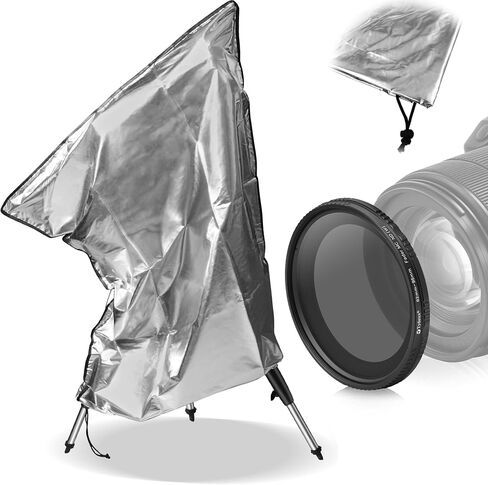 82mm Variable ND Lens Filter - Bundle with - Telescope Cover with Adjustable Drawstring in Kuwait