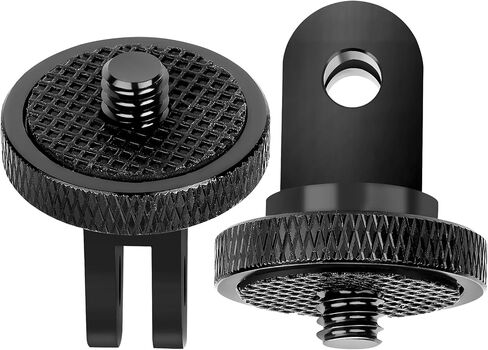 Tripod Mount Adapter for Gopro, Camera 1/4"-20 Tripod Mount for Insta 360/Gopro Hero/Sony Xiaomi yi Sjcam Action Cameras and Other Standard 1/4 Accessories in Kuwait