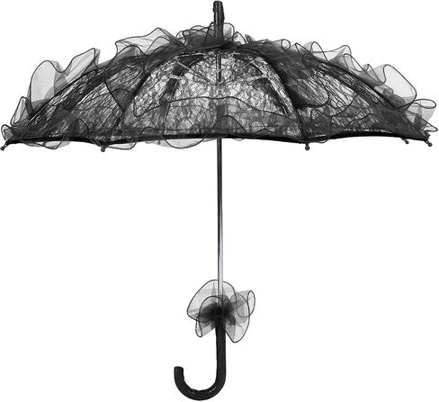 HEEPDD Lace Umbrella, Elegant Classic Handmade Lace Parasol for Weddings, Parties, Photos, Size 22.2 In for Brides and Photographers Festival Category in Kuwait
