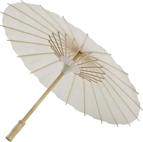 Decorative Chinese Oiled Paper Umbrellas, DIY Oiled Painting Parasol Umbrella for Wedding Bridal Showers Photography in Kuwait