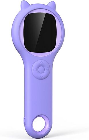 100x‑500x Pocket Microscope for Kids with LCD Screen, 8 LED Lights, USB Connect to PC, HD Photo & Video, 2MP Camera, 500x Magnification (Purple) in Kuwait