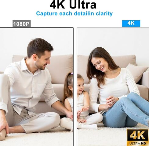 4K WiFi Hidden Camera Alarm Clock with Bluetooth | 4K HD wireless nanny cam clock with Bluetooth, featuring night vision, motion detection, and remote live streaming for home. in Kuwait