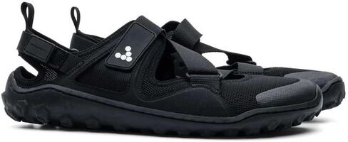 Vivobarefoot Mens Tracker River Hiking Casual Sandals Casual - Black in Kuwait