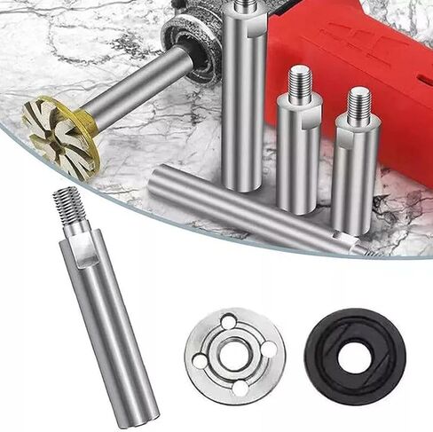 Angle Grinder Extension Connecting Rod, Thread Angle Grinder Extension Shaft,Pratical Angle Grinder Extension Connecting Rod,Fits Model 100 Angle Grinders,Connecting Rotary Rod Car Polishing Adapter in Kuwait