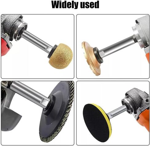 Angle Grinder Extension Connecting Rod, Thread Angle Grinder Extension Shaft,Pratical Angle Grinder Extension Connecting Rod,Fits Model 100 Angle Grinders,Connecting Rotary Rod Car Polishing Adapter in Kuwait