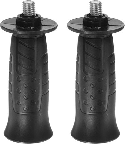 HARFINGTON 2pcs Angle Grinder Side Handle 10mm Thread 102mm Length Plastic Non-Slip Angle Grinder Handle Replacement Auxiliary Sander Handle Tool in Kuwait
