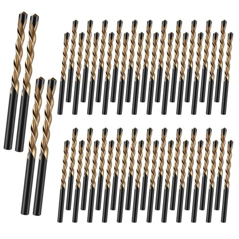 50Pcs Drywall Rotor Tips 5/32" Drywall Guide Point Cutting Bits M2 HSS Spiral Drywall Router Drill Bits Guidepoint Cutting Rotor Tips Cutout Tool for Wood, Plastic, Gypsum Boards in Kuwait