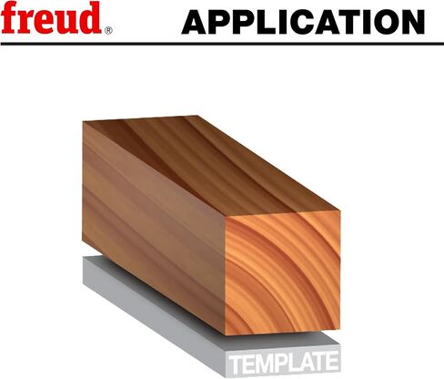 Freud 76-508: 1/2" (Dia.) Flush Trim Downcut Spiral Bit with 1/2" Shank in Kuwait