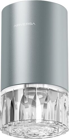 Airversa RD1 Waterless Essential Oil Diffuser Starter Kit, Black | 2x30 mL Hotel Scent Fragrance Oil, Up to 600 sq ft, Battery Operated, 100mL Capacity, Multi-mode Ambient Light, RD1Kit-2x30-B in Kuwait