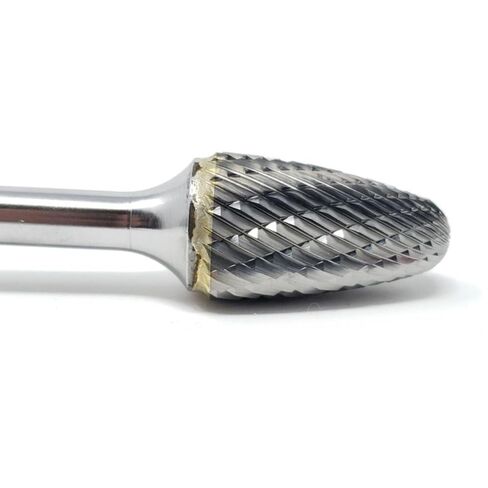 SF-6 Double Cut Carbide Burr Die Grinder Bit 5/8" x 1" on 1/4" Shank in Kuwait