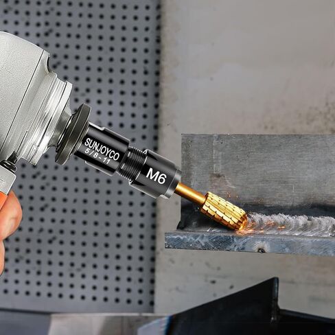 Angle Grinder Collet Adapter: Angle Grinder to Die Grinder Adapter | 5/8"-11 Thread to 1/4" (6mm) & 1/8" (3mm) Collet Chucks Die Grinder Attachment - Angle Grinder Adapter Conversion Kit in Kuwait