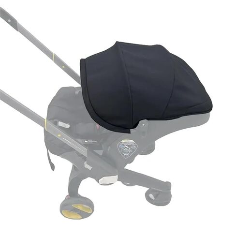 Accessories Replacement Canopy Compatible with Doona and Doona i Car Seats amp Strollers, Larger Sunshade, Durable Fabric Black in Kuwait