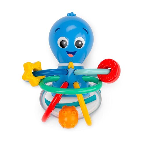 Baby Einstein Ocean Explorers Opus’s Shake & Soothe Teether Toy & Rattle, Ages 0 Months and Up in Kuwait