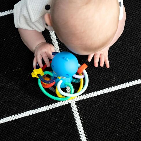 Baby Einstein Ocean Explorers Opus’s Shake & Soothe Teether Toy & Rattle, Ages 0 Months and Up in Kuwait