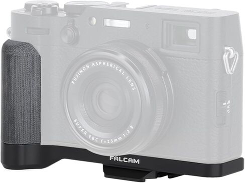 FALCAM X100 VI Camera Cage L Bracket for FUJIFILM X100 VI, Silver, Compaitable with F22,F38 and F50 Quick Release System-C00A4305W in Kuwait
