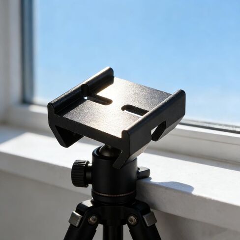 Healeved Dovetail Base Mount Clamp for Guide Scope and Telescope, Aluminum Alloy Plate with M4 Screws, Enhanced Stability and Durability for Night Sky Exploration and Stargazing Sessions in Kuwait
