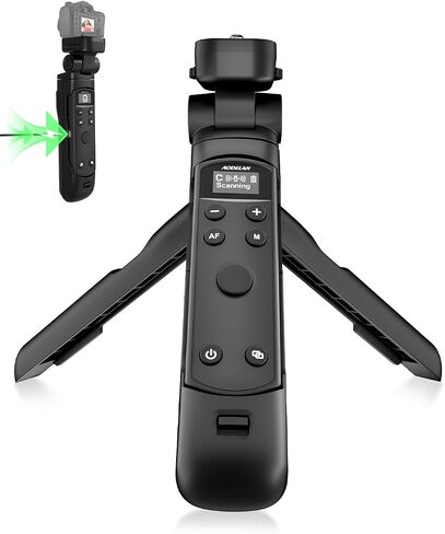 for Nikon Tripod with Rechargeable Remote Control with OLED Screen | Wireless Shooting Grip Mini Tripod for Vlogging for Nikon Z6III,Z30,Z50,Z50II,Zfc,Zf,Z6II,Z7II,Z5,Coolpix A1000,B600,P1000 in Kuwait