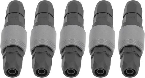 5 Set Self Locking Pneumatic Quick Connector,C Type Self Locking Air Compressor Hose Coupler Plug Socket,Pneumatic Fittings(3 sizes Optional)(SP+PP-40) in Kuwait