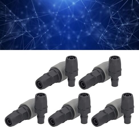 5 Set Self Locking Pneumatic Quick Connector,C Type Self Locking Air Compressor Hose Coupler Plug Socket,Pneumatic Fittings(3 sizes Optional)(SP+PP-40) in Kuwait