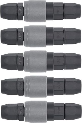 5 Set Self Locking Pneumatic Quick Connector,C Type Self Locking Air Compressor Hose Coupler Plug Socket,Pneumatic Fittings(3 sizes Optional)(SP+PP-40) in Kuwait