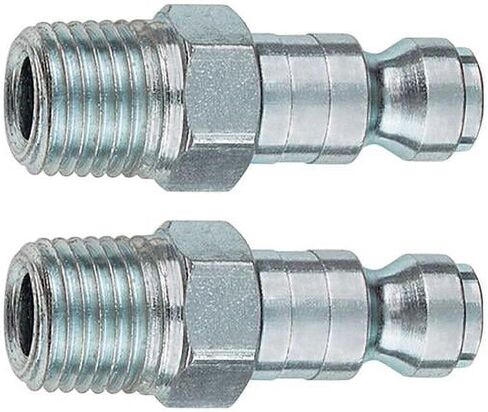 12-125-2 1/4" T Design x 1/4" MNPT Steel Plug - 2 Pack in Kuwait