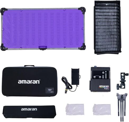 Aputure Amaran F22X 200W Flexible LED Video Light with Honeycomb Grid | Bi-Color 2500K-7500K Support DMX Sidus Link App Control Built-in 9 Lighting FX in Saudi Arabia
